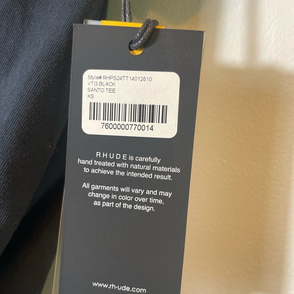 Rhude Black Graphic Tee - Picture 7 of 9